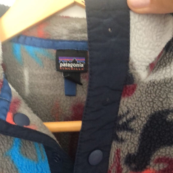 Patagonia synchilla sweatshirt size 10 - Picture 3 of 7
